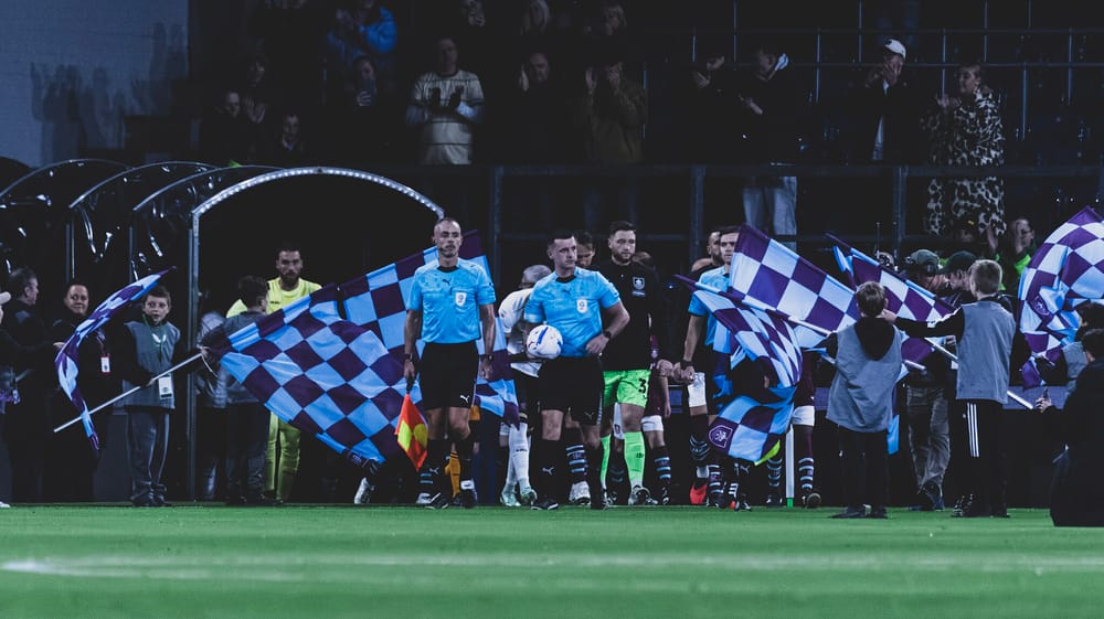 Burnley Team Tunnel vs Wolves