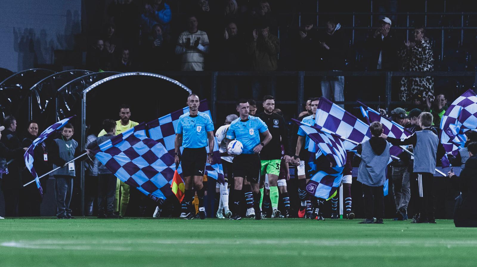 Burnley Team Tunnel vs Wolves