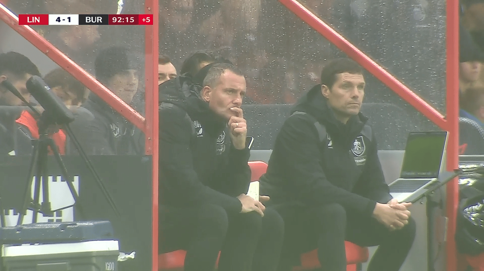 Hayen on bench v Lincoln